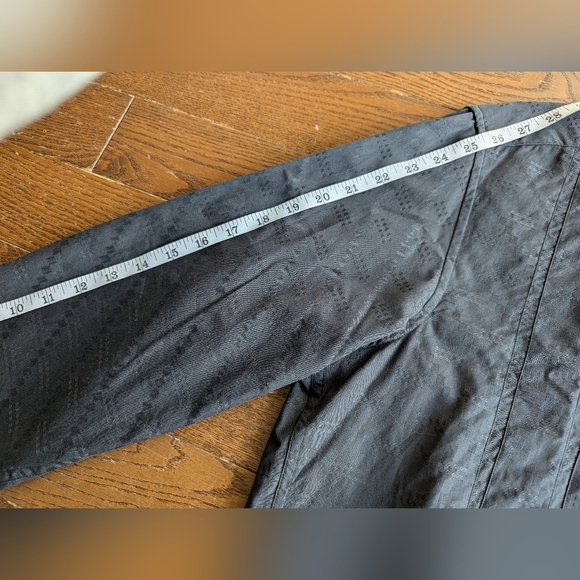 Robert Graham Rolled Cuffs Collar Black Cotton Silk Mens Size L Buttondown shirt - Picture 12 of 13